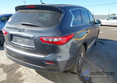 2013 Infiniti Jx35 z USA, uszkodzony, nr VIN 5N1AL0MN3DC317594